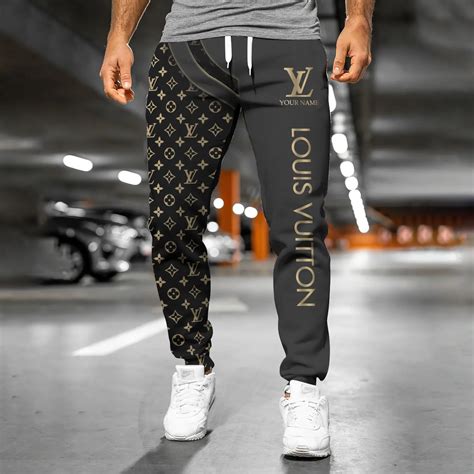 louis vuitton sweatpants men's|louis vuitton jogging pants.